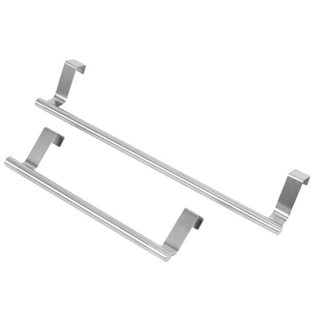 

2 Pack Kitchen Towel Hanger Rack 2 Sizes Stainless Steel (S & L)