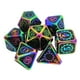 thumbnail image 3 of 7 Uds nuevo Metal poliédrico de varios lados para de DnD dados de 18 Zulema Lote de dados poliédricos, 3 of 7