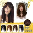 thumbnail image 1 of Adornos para el cabello con base de seda, coronas para el cabello humano, clips para el cabello, postizos para mujeres, cobertura para el cabello fino, 1 of 10