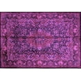 thumbnail image 1 of Ahgly Company Indoor Rectangle Medallion Purple Traditional Area Rugs, 8' x 10', 1 of 4