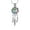 Colorful, variant on Flower with Feather Wings Cremation Jewelry Urn Necklace for Ashes Pendant Necklace Cremation Keepsake Jewelry for Women Men Pet