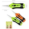 thumbnail image 4 of Elbourn 2-Pack Steel Pruning Shears Gardening Tools, Heavy Duty Scissors Tree Trimmer Hand Pruners for Yard, 4 of 7