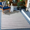 thumbnail image 5 of SAFAVIEH Hampton Duana Striped Indoor/Outdoor Area Rug, Pink Ivory/Multi, 6'5" x 6'5" Round, 5 of 5