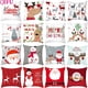 thumbnail image 2 of Funda de cojín navideña para decoración del hogar, funda de almohada con adornos navideños, regalos de Navidad, Año Nuevo, 2023, 2024, 2 of 4
