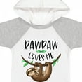 thumbnail image 4 of Inktastic Pawpaw Loves Me Cute Sloth and Baby Boys or Girls Baby Bodysuit, 4 of 5