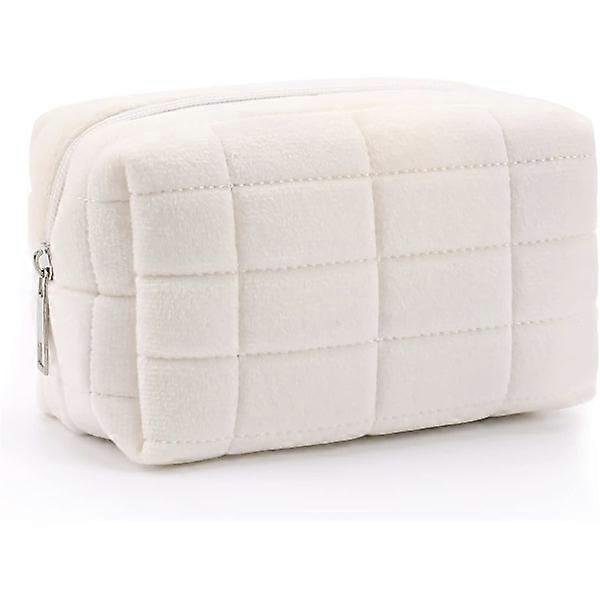 Plaid Cosmetic Toiletry Bags Travel Toiletry Storage Bag, Makeup Brush Storage Bag Large Capacity Suitable for Women