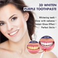 thumbnail image 2 of 1PCS Jaysuing Teeth Whitening Purple Toothpaste Whitens Teeth, Deeply Cleans, Removes Oral Odor, Freshens Breath 3PCS -6445882932584, 2 of 3