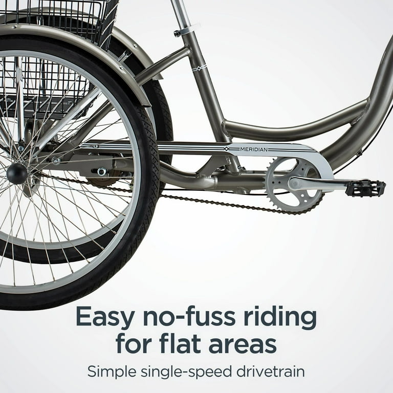Scott スコットMeridian メリディアン　9.0 12line Schwinn Meridian Adult Tricycle, 26-inch wheels, rear