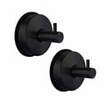 thumbnail image 1 of ZheElen 2pieces Window Mirror Suction Hooks Stylish And Functional Decoration Essential Suction Hooks black, 1 of 6