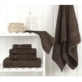 thumbnail image 6 of Cotton Paradise 100% Cotton 6 Piece Towel Set, Soft Absorbent Quick Dry Towels for Bathroom, Brown, 6 of 7