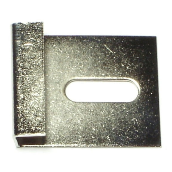 1" x 1-1/4" x 21 Gauge Zinc Plated Steel Mirror Clips (12 pcs.)