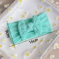 thumbnail image 3 of LNMQLPDBS Baby Girl Bows 5 Pack Soft Stretchy Hair Bands with Bows Cute Handmade Hairbands for Girls Newborn Infant Toddlers Hair Accessories, 3 of 6