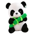 thumbnail image 3 of Muñeco de peluche de panda, cojín suave decorativo para el hogar para niños, niñas y adultos. 25cm, 3 of 9