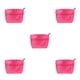 thumbnail image 2 of Matsuzay Organizador de almacenamiento elegante y práctico de tela, bolsa de nailon resistente al agua, resistente y Simple, bolso de mano rosa Type2 NO2, 2 of 6