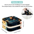 thumbnail image 5 of Platypus Travel Portable Square Jewelry Box Earring Organizer Necklace Holder Bracelet Holder Display Case Decorative Box Jewelry, 5 of 6