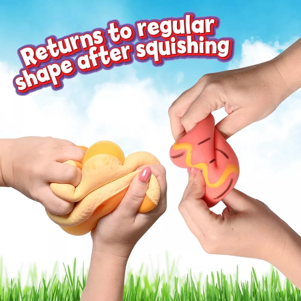 Squeeeze Hot Dog - 15cm Ultra-Soft Slow Rising Jumbo Squishy Hot Dog, Stress Relief Toy for Adults, Focus & Relaxation