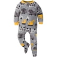 thumbnail image 4 of Gerber Baby & Toddler Boy Microfleece Blanket Sleeper Pajamas, 2-Pack, Sizes 0/3M-5T, 4 of 10