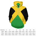 thumbnail image 2 of Jamaica Flag 3d Sweatshirts Hoodie Fashion Casual Personality Men's Women Street Hoodie Pullovers Long Sleeve Comfortable Top, 2 of 6