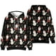 thumbnail image 3 of MINISO-Sudadera con capucha de Hello Kitty para mujer, suéter de manga larga con estampado navideño en 3d, ropa encantadora, 3 of 5