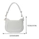 thumbnail image 2 of Bolso Hombro para Mujer Elegante WDOplteas Silla Montar PU Color Sólido Fiesta, 2 of 8