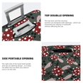 thumbnail image 3 of Yiaed Autumn Forest Mushrooms Print Travel Luggage Cover Suitcase Protector Fits 18-32 Inch Luggage Wheel Covers Patterned Elastic Luggage Anti-scratch（No luggage）-Large, 3 of 5