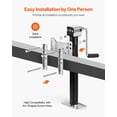 thumbnail image 3 of VEVOR Trailer Jack Bolt-on Trailer Tongue Jack 5000 lbs Dynamic Load 14.3" Lift, 3 of 9