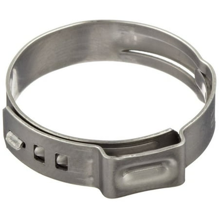 

Oetiker 16700007 Stepless Ear Clamp One Ear 5 mm Band Width Clamp ID Range 9.6 mm (Closed) - 11.3 mm (Open) (Pack of 300)