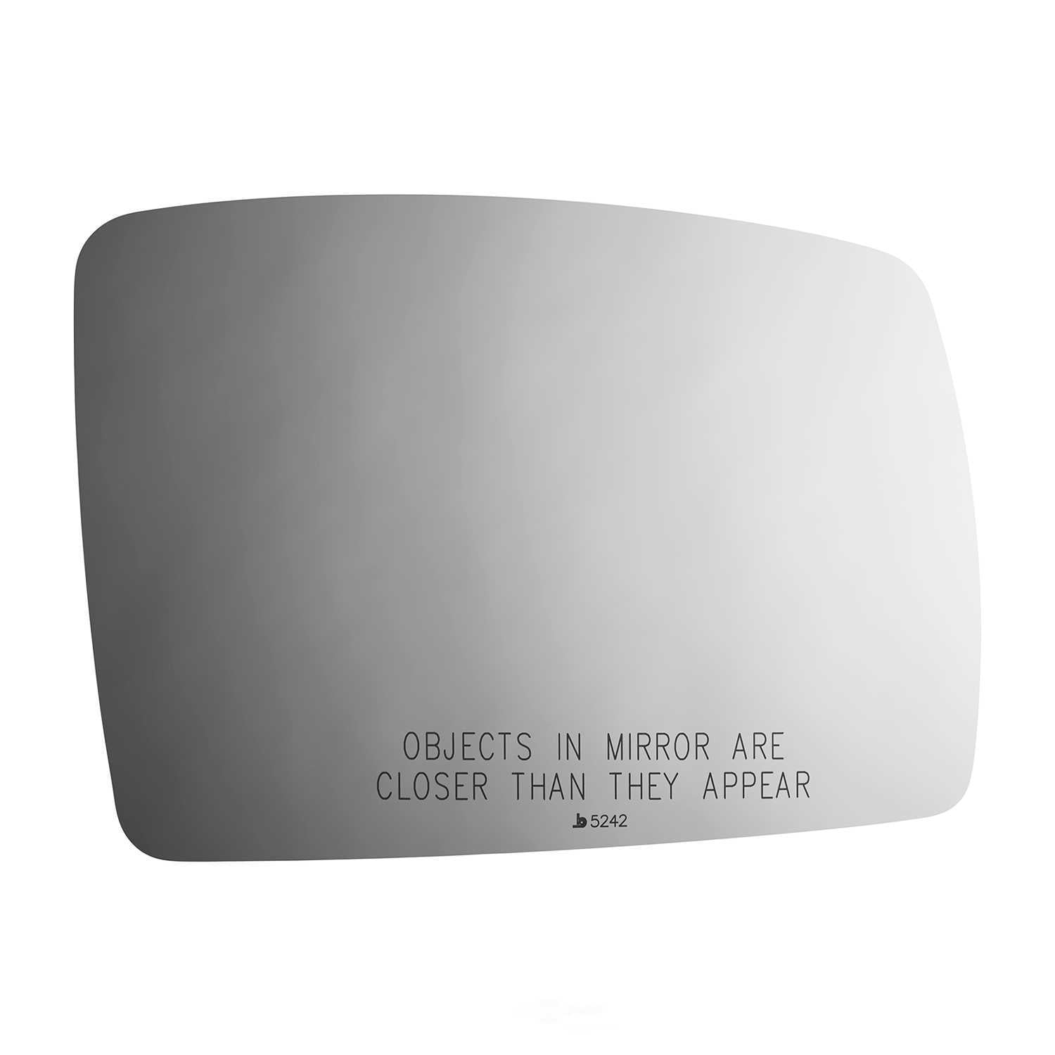 Burco Side View Mirror Replacement Glass - Clear Glass - 5242