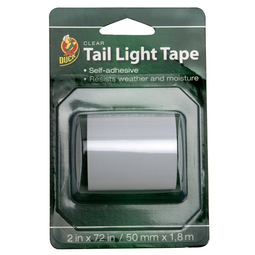 Duck Brand Duck 2"x72"clear Tail Light Tape Automot
