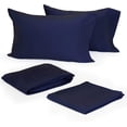 thumbnail image 3 of Modern Living 300 Thread Count Standard Evening Blue Pillowcases, 3 of 8