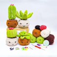 thumbnail image 3 of Crochet Kit for Beginners  Crochet Starter Kit with Step-by-Step Video Tutorials  Learn Crochet DIY Knitting Supplies Pot Plants, 3 of 7