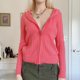 thumbnail image 4 of Puntoco - Abrigo informal con cremallera para mujer, con capucha, cuello, delgado, para invierno Puntoco Puntoco-3431, 4 of 8