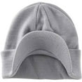 thumbnail image 2 of Viworld Men's Winter Beanie Hat with Brim Warm Double Knit Cuff Beanie Cap, 2 of 7
