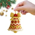 thumbnail image 4 of KIT Navidad Santa Claus Bell Adorno para Amigos Y Familiares () Amarillo, 4 of 9