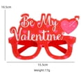 thumbnail image 3 of AJGRHE Valentine's Day Heart Shaped Novelty Glasses – Happy Valentine’s Day Eyewear Photo Booth Props Ornaments Favors Red1, 3 of 5
