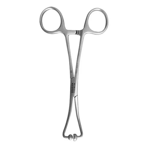 Pinza Peers Lorna Clamp 9cm Económica Hergom Silvery