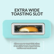MyMini Single Slice Toaster, Aqua