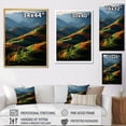 thumbnail image 4 of Designart "Contemporary Vineyard Scenery III" Landscape & Nature Floater Framed Wall Decor, 4 of 7