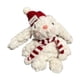 thumbnail image 2 of Llavero de peluche de conejito, regalo de cumpleaños, decorativo, de moda, bonito llavero, muñeco de peluche Raya roja blanca, 2 of 7