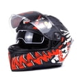 thumbnail image 4 of Casco Para Moto Rasen Cerrado Negro Con Rojo Y Blanco Certificado Dot negro S, 4 of 21