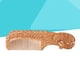 thumbnail image 3 of 1 peine de madera para el pelo., 3 of 3
