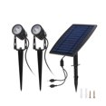 thumbnail image 1 of Tomshine 2W Dual Solar Powered Spotlights 130LM 2-IN-1 resistente al agua TFixol  Luz al aire libre, 1 of 7