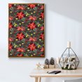 thumbnail image 5 of Bright Christmas Night Collection E - Framed Gallery Wrapped Holiday Canvas - 17 x 25 - Gold Frame, 5 of 8