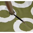 thumbnail image 3 of Vargottam Indoor/OutdoorTablecloth58x102 Inch RectangleTablecloth with Umbrella Hole and Zip- Waterproof PatioTableCloths- TableCovers for Backyard RectangularTable- Light Green, 3 of 5