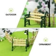 thumbnail image 4 of 2Pcs Mini Chair for Home Decoration and Indoor Use Tiny Bench Decor, 4 of 9