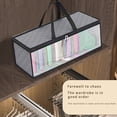thumbnail image 6 of 2 Pack Hat Storage Bag for Baseball, Caps Hat Organizer Case Hat Holder Rack with 2 Carry Handles for Closet Moisture & Dust Proof Holds Up to 20 Hats, 6 of 9