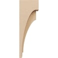 thumbnail image 3 of 3"W x 6"D x 18"H Thin Rivera Rough Cedar Woodgrain TimberThane Corbel, Primed Tan, 3 of 6