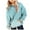 Light Blue, variant on Girls Sweatshirt Breathable Athletic Fleece Pullover Hoodies for Girls with Pockets 2-12Y(Light Blue,11-12 Years)
