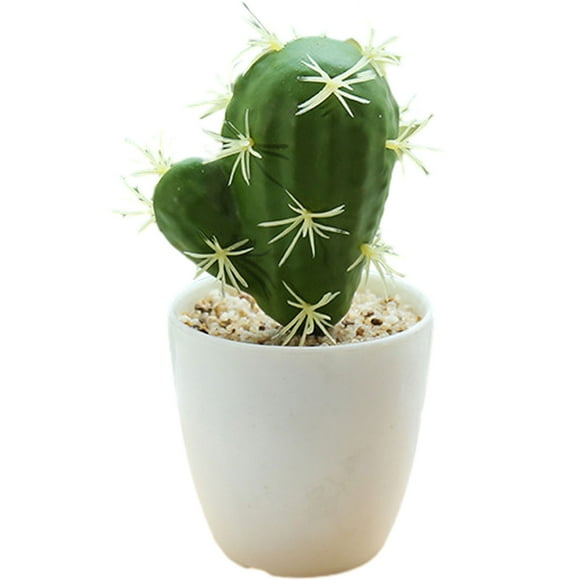 Artificial small tropical plant simulation cactus bonsai artificial simulation potted plant