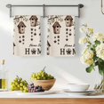 thumbnail image 3 of Sweet Home Kitchen Towels Set of 4, Western Stars Bird Houses Farmhouse Retro Absorbent Dish Towels for Kitchen, Microfiber Hand Towel, Quick Drying Tea Towel for Cleaning Decorative Dishcloths, 3 of 7